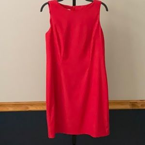 Kim Rogers Red Sheath Dress, Size 12, Brand Kim Rogers